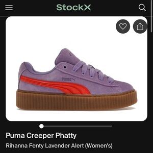 Women’s Puma Creeper Phatty Rihanna Fenty Lavender Sneakers